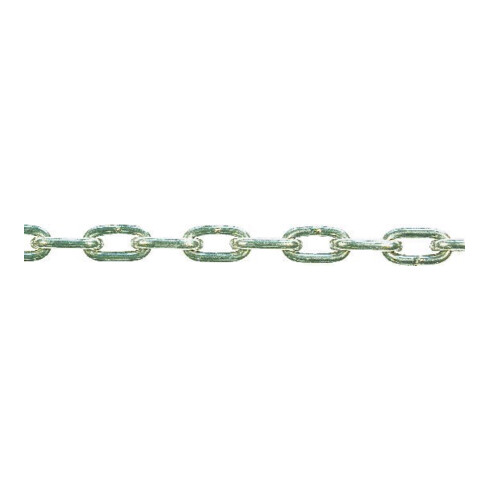 PÖSAMO Chaîne de soudure DIN 5685 galZn A 3,0 mm rouleau 30 m