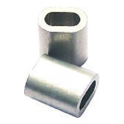 PÖSAMO Colliers de serrage alu Z5 pour câble Ø 5,0 mm