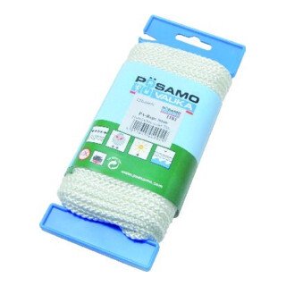 PÖSAMO Corde PA tressée blanche 2,0 mm x 30 m sur touret Lg