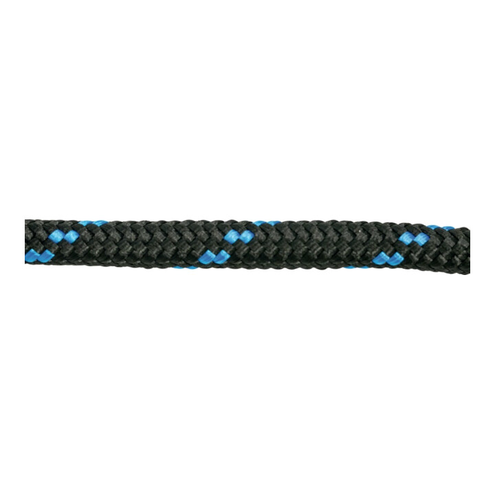 PÖSAMO Corde PP tressée E noir/multicolore 10,0 mm x 20 m sur bobine