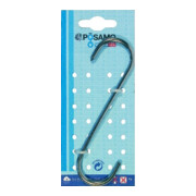 PÖSAMO Crochet à viande Zn (SB), diamètre 5,0 mm L-120 mm, 1 pc