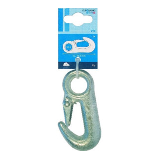 PÖSAMO Crochet de levage (SB) galZn L-longueur 90mm à 1 pc
