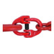 PÖSAMO Maillon de connexion GK 8 acier rouge laqué NG 8-8-1