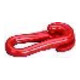 PÖSAMO Maillons de secours en plastique rouge 8,0 mm-1