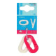 PÖSAMO Maillons de sécurité plastique (SB) rouge/blanc 6,0 mm x 2 pcs.-1