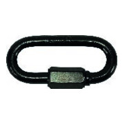 PÖSAMO Maillons rapides noirs-Zn 6,0 mm