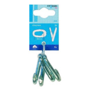 PÖSAMO Maillons rapides (SB) galZn 6,0 mm x 2 pcs.