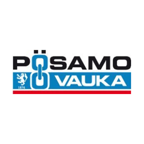 PÖSAMO Manille courbe galvanisée 10,0 mm-3/8
