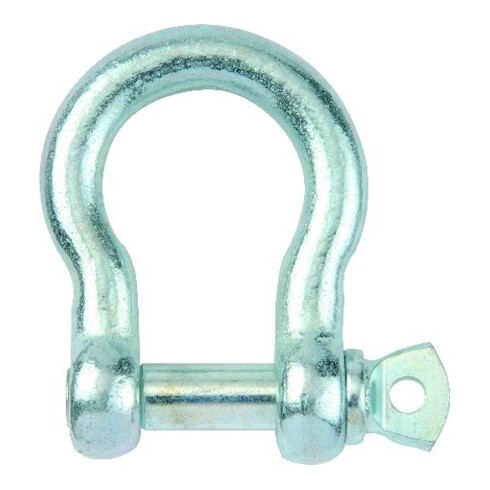 PÖSAMO Manille courbe galvanisée 8,0 mm-5/16