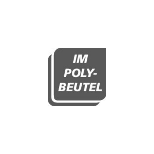 PÖSAMO Plastique Polyéthylène rouge/blanc 6,0 Polyb. 5m