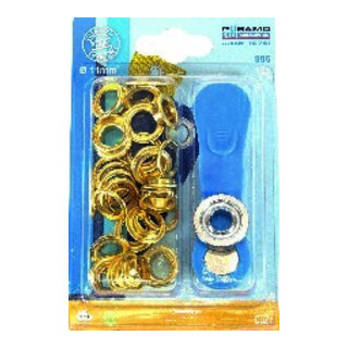 PÖSAMO se u. Sch. MS-brillant (SB) 11,0 mm à 18 pièces