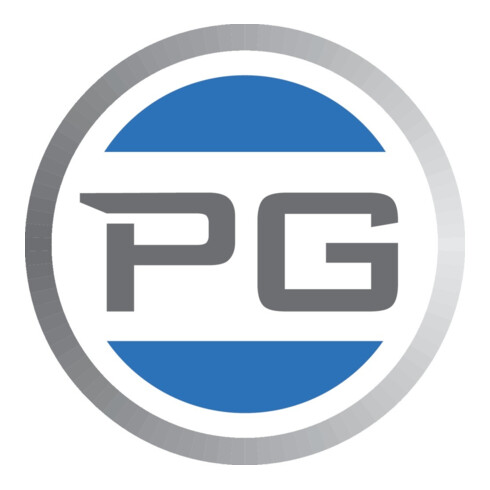 P&G Charnière à tige I 32 mm, L 900 mm acier laitoné