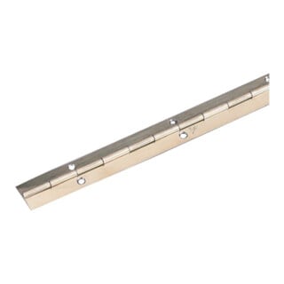 P&G Stangenscharnier B 32mm,L 3500mm Stahl messingfarben