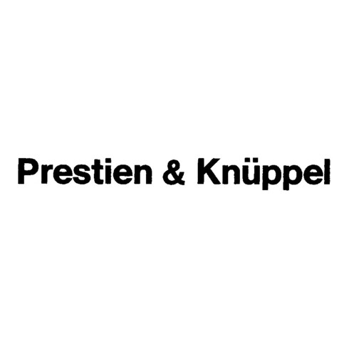 P&K, Puffer konisch 68 Kunststoff schwarz
