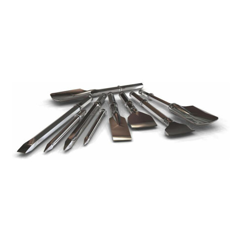 P&V Burin plat 450 mm EE hexagonal 22 x 82 mm