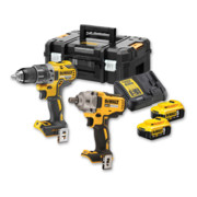 DEWALT Pacchetto combinato a batteria 18 volt (2 pz.) DCK2077P2T-QW-1