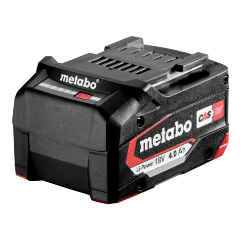 Pack Batterie Metabo Li-Power 18 V - 4,0 Ah, "AIR COOLED
