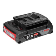 Pack d'accumulateurs à insérer 18 V-Light Duty (LD) 2,0 Ah Li-Ion GBA M-B Bosch