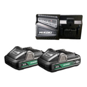 Pack de batteries Hikoki 18V 4,0 Ah BSL1840M + chargeur UC18YFSL