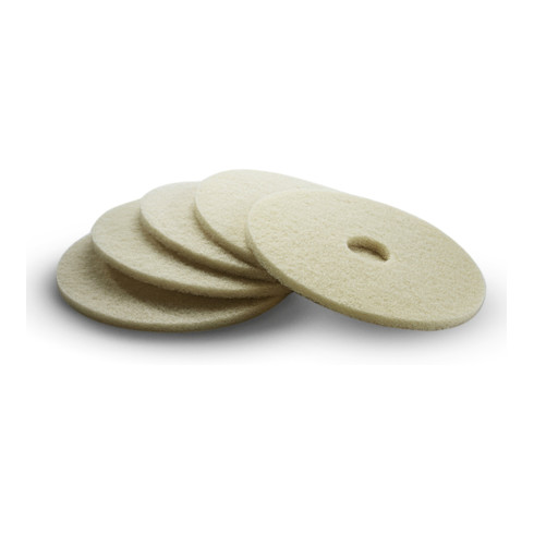 Pad Kärcher, doux, beige / naturel, 432 mm