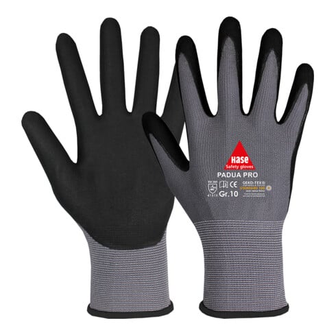Gants d'assemblage Hase Padua Pro Polyester-/Spandexknitted