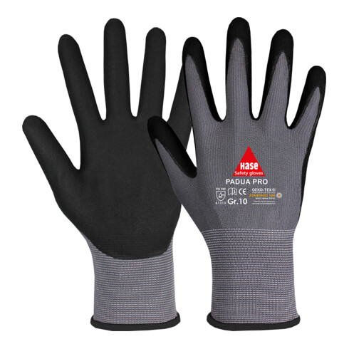 Gants d'assemblage Hase Padua Pro Polyester-/Spandexknitted