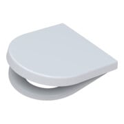 Pagette siège WC S 3 m couvercle u abaissement automatique blanc-1