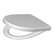 Pagette WC-Sitz KADETT 300 S mit Deckel, mit Edelstahl-Befestigung weiß-1