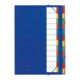 PAGNA Ordnungsmappe Deskorganizer 44133-02 DIN A4 12Fächer blau-1