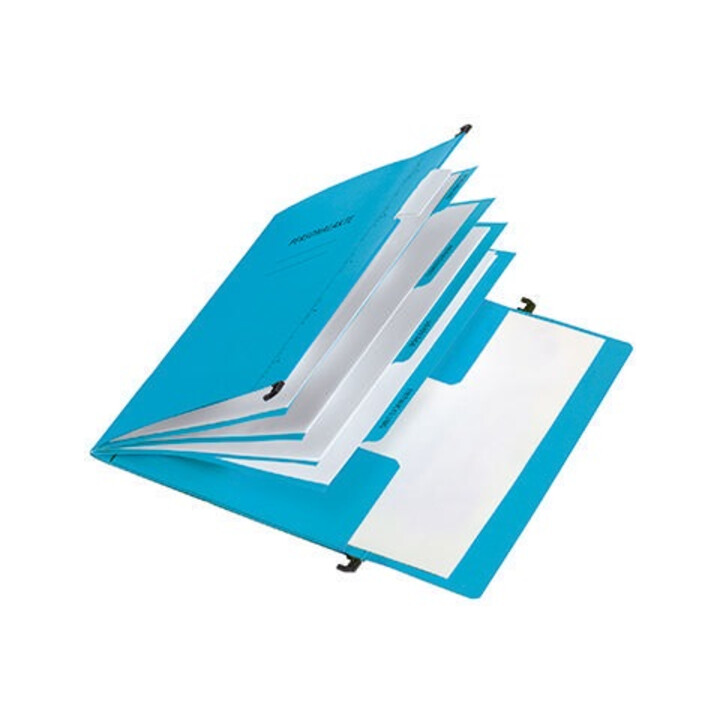 PAGNA Personalmappe 44105-02 DIN A4 34x24,5x0,8cm Karton blau