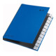 PAGNA Pultordner 24249-02 DIN A4 A-Z 24Fächer Polypropylen bl-1