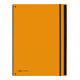 PAGNA Pultordner Trend 24079-09 7-teilig 3Schaulöcher orange-1