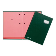 PAGNA Unterschriftenmappe de Luxe 24202-03 20Fächer Pappe grün