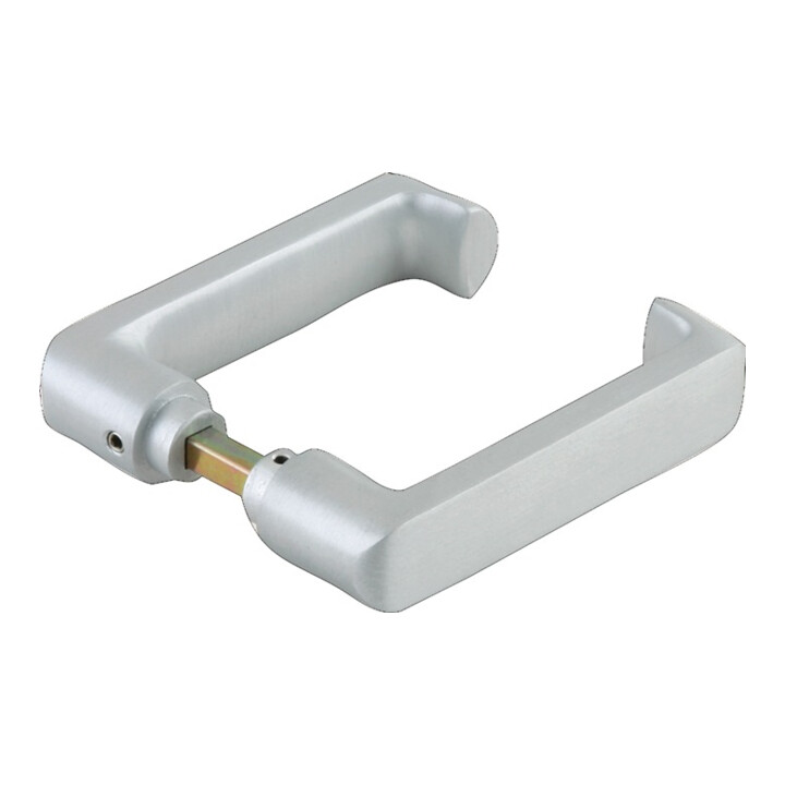 Paire de béquilles en verre RONDO LM LM argent elox.f.guidon VK 8mm