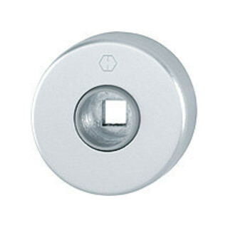 Paire de béquilles Hoppe 42KV Alu.F1 Epaisseur du bouclier 9mm rd.rd.rd.