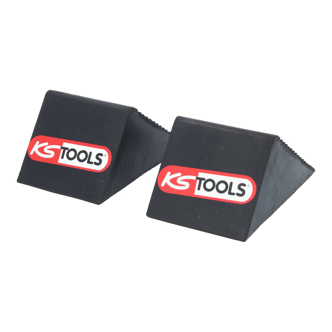 Paire de cales roues KS Tools caoutchouc