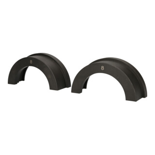 Paire de coussinets de palier Ø 118 mm KS Tools