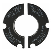 Paire de demi-coques ⌀ 23,8 – 24,6 mm Hazet 1847-124/2-1