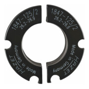 Paire de demi-coques ⌀ 26,2 – 26,9 mm Hazet 1847-125/2-1