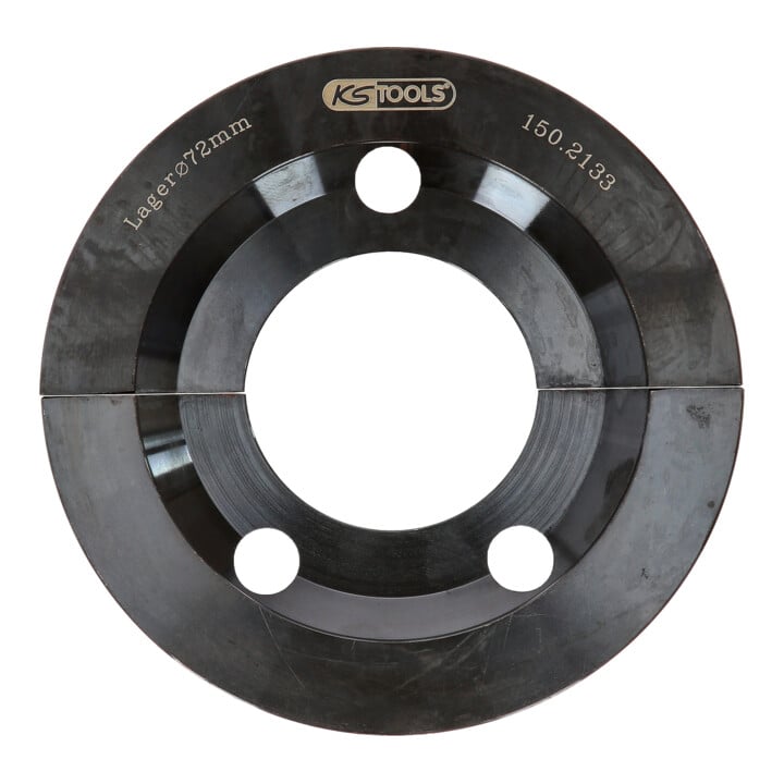 Paire de demi-coquilles KS Tools noires, pour roulement Ø 72mm