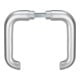 Paire de leviers de porte 104Z Alu.0105 sans rosettes VK 8mm-1