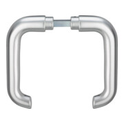 Paire de leviers de porte 104Z Alu.0105 sans rosettes VK 8mm