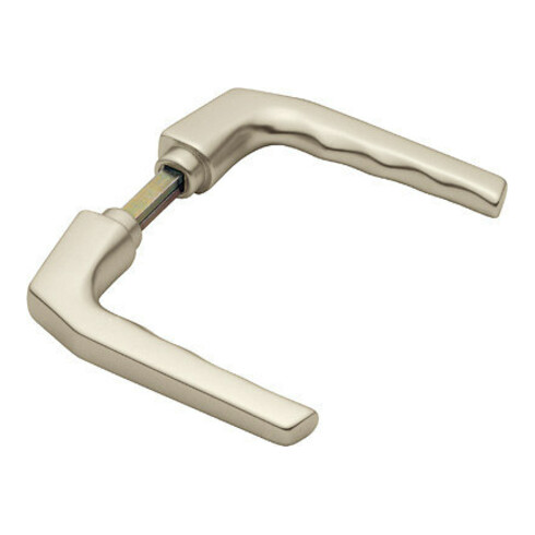 Paire de leviers de porte Hoppe Francfort 117L Alu.F2 sans rosettes VK 8mm