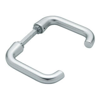 Paire de leviers de porte Hoppe Paris 138L/EI38Z Alu.F1 sans rosettes VK 8mm