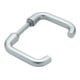 Paire de leviers de porte Hoppe Paris 138L/EI38Z Alu.F1 sans rosettes VK 8mm-1