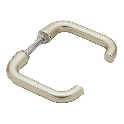 Paire de leviers de porte Hoppe Paris 138L/EI38Z Alu.F2 sans rosettes VK 8mm