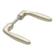 Paire de leviers de porte Hoppe Vérone aluminium-1