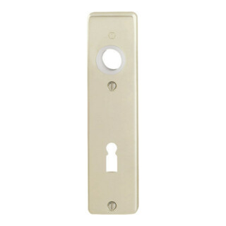 Paire de plaques courtes Hoppe 202KP Alu. F2 BB