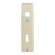 Paire de plaques courtes Hoppe 202KP Alu. F2 BB-1