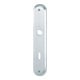 Paire de plaques longues Hoppe 273P F1/naturf. F1 BB 72mm-1